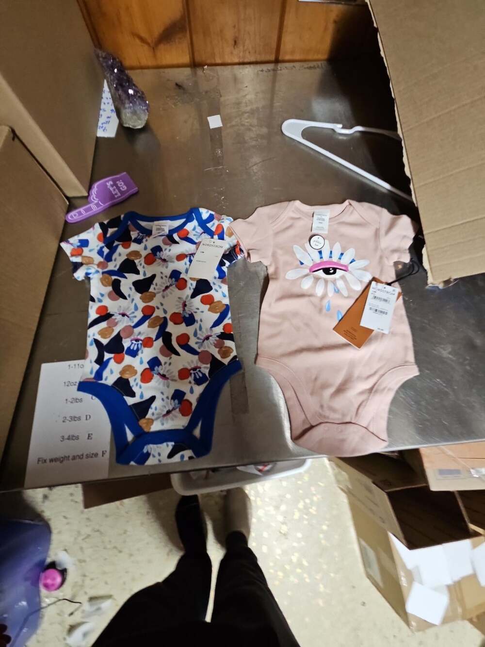 (480) Nordstrom Baby Bodysuit Size 12M 2pack